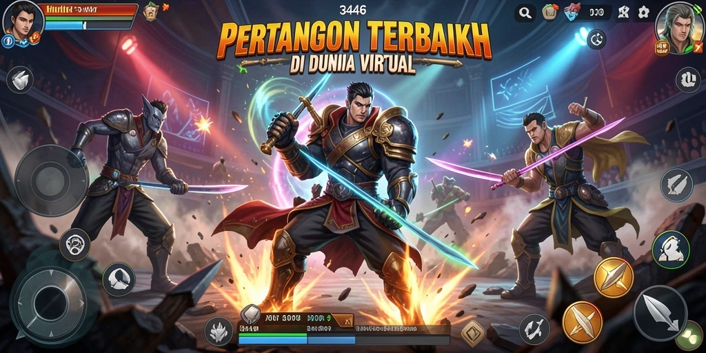 Tampilan mendebarkan dari pertarungan epik dalam 3446.