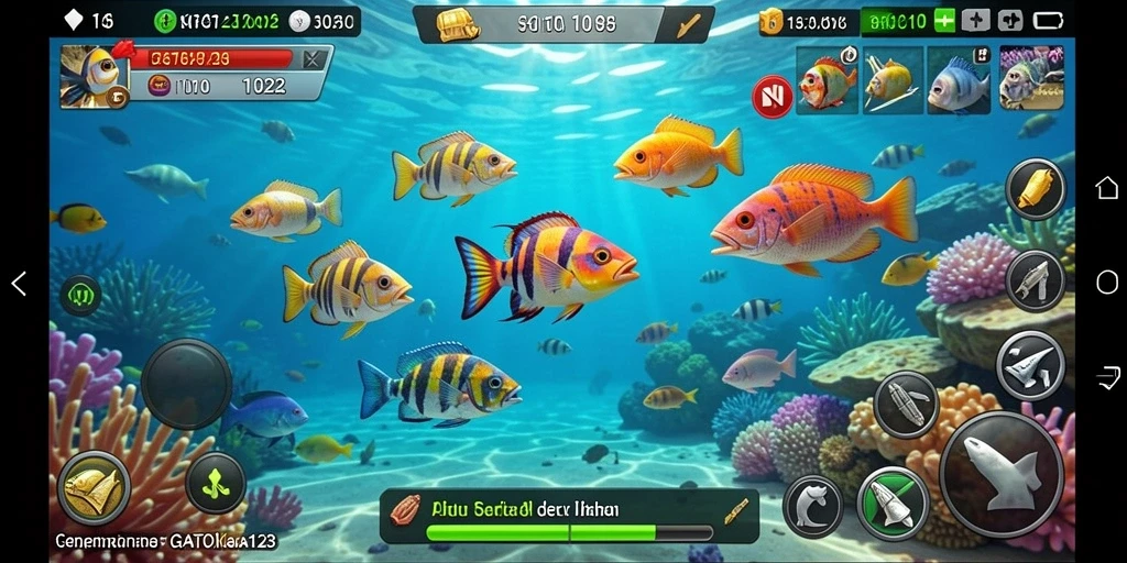 Tangkapan layar menunjukkan gameplay GATOTKACA123 yang seru dan dinamis.
