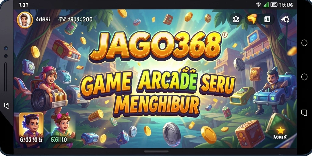 Tampilan gameplay seru dan penuh warna dari JAGO368.