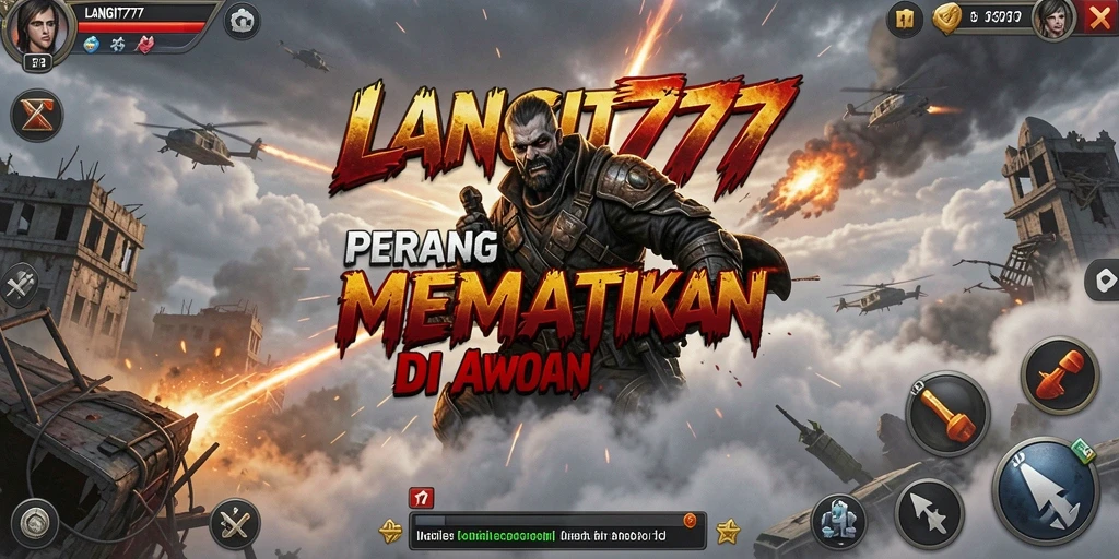 Tangkapan layar LANGIT777 menunjukkan aksi pertempuran Battle Royale yang mendebarkan.