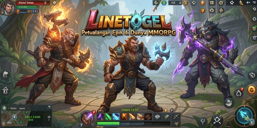 Tampilan gameplay utama LINETOGEL yang seru dan interaktif.