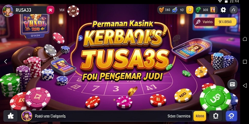 Tampilan gameplay RUSA33 yang menarik dan mendebarkan.